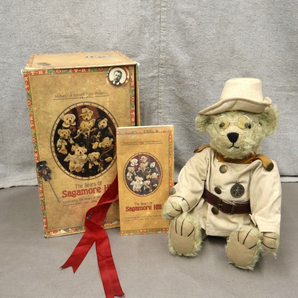 The Bears of Sagamore Hill Teddy Roosevelt Midwest Cannon Falls 2002